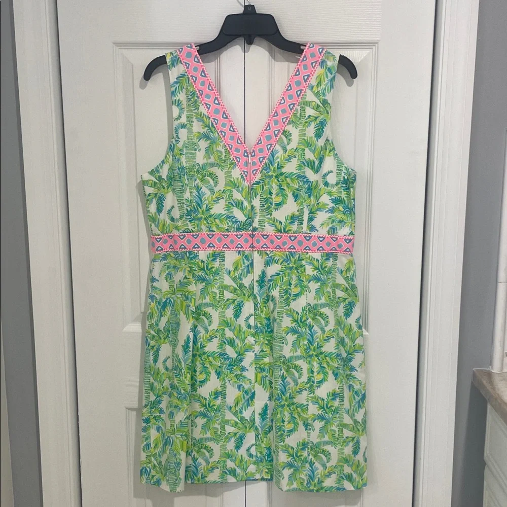 Lilly Pulitzer Lanora Stretch Shift Dress, Fresh Citrus - Picture 2 of 7